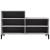 Pantofar, gri sonoma, 102x36x60 cm, lemn prelucrat GartenMobel Dekor