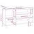 Pantofar, stejar fumuriu, 102x36x60 cm, lemn prelucrat GartenMobel Dekor
