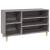Pantofar, gri sonoma, 102x36x60 cm, lemn prelucrat GartenMobel Dekor