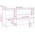 Pantofar, stejar maro, 102x36x60 cm, lemn prelucrat GartenMobel Dekor