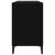 Pantofar, negru, 102x36x60 cm, lemn compozit GartenMobel Dekor
