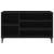 Pantofar, negru, 102x36x60 cm, lemn compozit GartenMobel Dekor