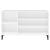 Pantofar, alb extralucios, 102x36x60 cm, lemn compozit GartenMobel Dekor