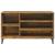 Pantofar, stejar fumuriu, 102x36x60 cm, lemn prelucrat GartenMobel Dekor