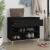 Pantofar, negru, 70x36x60 cm, lemn prelucrat GartenMobel Dekor