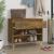 Pantofar, stejar fumuriu, 70x36x60 cm, lemn prelucrat GartenMobel Dekor