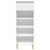 Pantofar, alb, 40x36x105 cm, lemn compozit GartenMobel Dekor