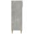 Pantofar, gri beton, 40x36x105 cm, lemn prelucrat GartenMobel Dekor