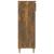 Pantofar, stejar fumuriu, 40x36x105 cm, lemn compozit GartenMobel Dekor