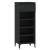 Pantofar, negru, 40x36x105 cm, lemn prelucrat GartenMobel Dekor