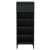 Pantofar, negru, 40x36x105 cm, lemn prelucrat GartenMobel Dekor