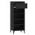 Pantofar, negru, 40x36x105 cm, lemn prelucrat GartenMobel Dekor