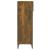 Pantofar, stejar fumuriu, 40x36x105 cm, lemn prelucrat GartenMobel Dekor