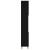 Dulap de baie, negru, 30x30x190 cm, lemn prelucrat GartenMobel Dekor