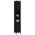 Dulap de baie, negru, 30x30x190 cm, lemn prelucrat GartenMobel Dekor