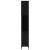 Dulap de baie, negru, 30x30x190 cm, lemn prelucrat GartenMobel Dekor