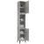 Dulap de baie, gri beton, 30x30x190 cm, lemn prelucrat GartenMobel Dekor