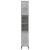 Dulap de baie, gri beton, 30x30x190 cm, lemn prelucrat GartenMobel Dekor