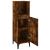 Dulap de baie, stejar afumat, 30x30x100 cm, lemn prelucrat GartenMobel Dekor