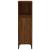 Dulap de baie, stejar maro, 30x30x100 cm, lemn prelucrat GartenMobel Dekor