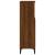 Dulap de baie, stejar maro, 30x30x100 cm, lemn prelucrat GartenMobel Dekor