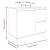 Dulap de baie, alb, 65x33x60 cm, lemn prelucrat GartenMobel Dekor