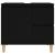 Dulap de baie, negru, 65x33x60 cm, lemn prelucrat GartenMobel Dekor