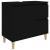 Dulap de baie, negru, 65x33x60 cm, lemn prelucrat GartenMobel Dekor