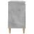 Dulap de baie, gri beton, 65x33x60 cm, lemn prelucrat GartenMobel Dekor