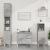 Dulap de baie, gri beton, 65x33x60 cm, lemn prelucrat GartenMobel Dekor
