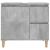 Dulap de baie, gri beton, 65x33x60 cm, lemn prelucrat GartenMobel Dekor