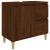 Dulap de baie, stejar maro, 65x33x60 cm, lemn prelucrat GartenMobel Dekor
