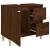 Dulap de baie, stejar maro, 65x33x60 cm, lemn prelucrat GartenMobel Dekor