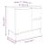 Dulap de baie, alb, 65x33x60 cm, lemn prelucrat GartenMobel Dekor