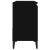 Dulap de baie, negru, 65x33x60 cm, lemn prelucrat GartenMobel Dekor