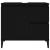 Dulap de baie, negru, 65x33x60 cm, lemn prelucrat GartenMobel Dekor