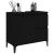 Dulap de baie, negru, 65x33x60 cm, lemn prelucrat GartenMobel Dekor