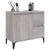 Dulap de baie, gri sonoma, 65x33x60 cm, lemn prelucrat GartenMobel Dekor