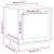 Noptieră, alb, 44x35x45 cm, lemn prelucrat GartenMobel Dekor