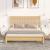 Noptiere, 2 buc, alb, 44x35x45 cm, lemn prelucrat GartenMobel Dekor