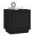 Noptiere, 2 buc, negru, 44x35x45 cm, lemn prelucrat GartenMobel Dekor