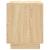 Noptiere, 2 buc., stejar sonoma, 44x35x45 cm, lemn prelucrat GartenMobel Dekor