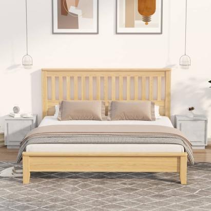 Noptiere, 2 buc., gri beton, 44x35x45 cm, lemn prelucrat GartenMobel Dekor