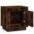 Noptiere, 2 buc., stejar afumat, 44x35x45 cm, lemn prelucrat GartenMobel Dekor