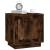 Noptiere, 2 buc., stejar afumat, 44x35x45 cm, lemn prelucrat GartenMobel Dekor