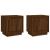 Noptiere, 2 buc., stejar maro, 44x35x45 cm, lemn prelucrat GartenMobel Dekor
