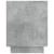 Comodă TV, gri beton, 80x35x45 cm, lemn prelucrat GartenMobel Dekor
