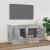 Comodă TV, gri beton, 80x35x45 cm, lemn prelucrat GartenMobel Dekor