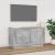 Comodă TV, gri beton, 80x35x45 cm, lemn prelucrat GartenMobel Dekor