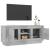 Comodă TV, gri beton, 102x35x45 cm, lemn prelucrat GartenMobel Dekor